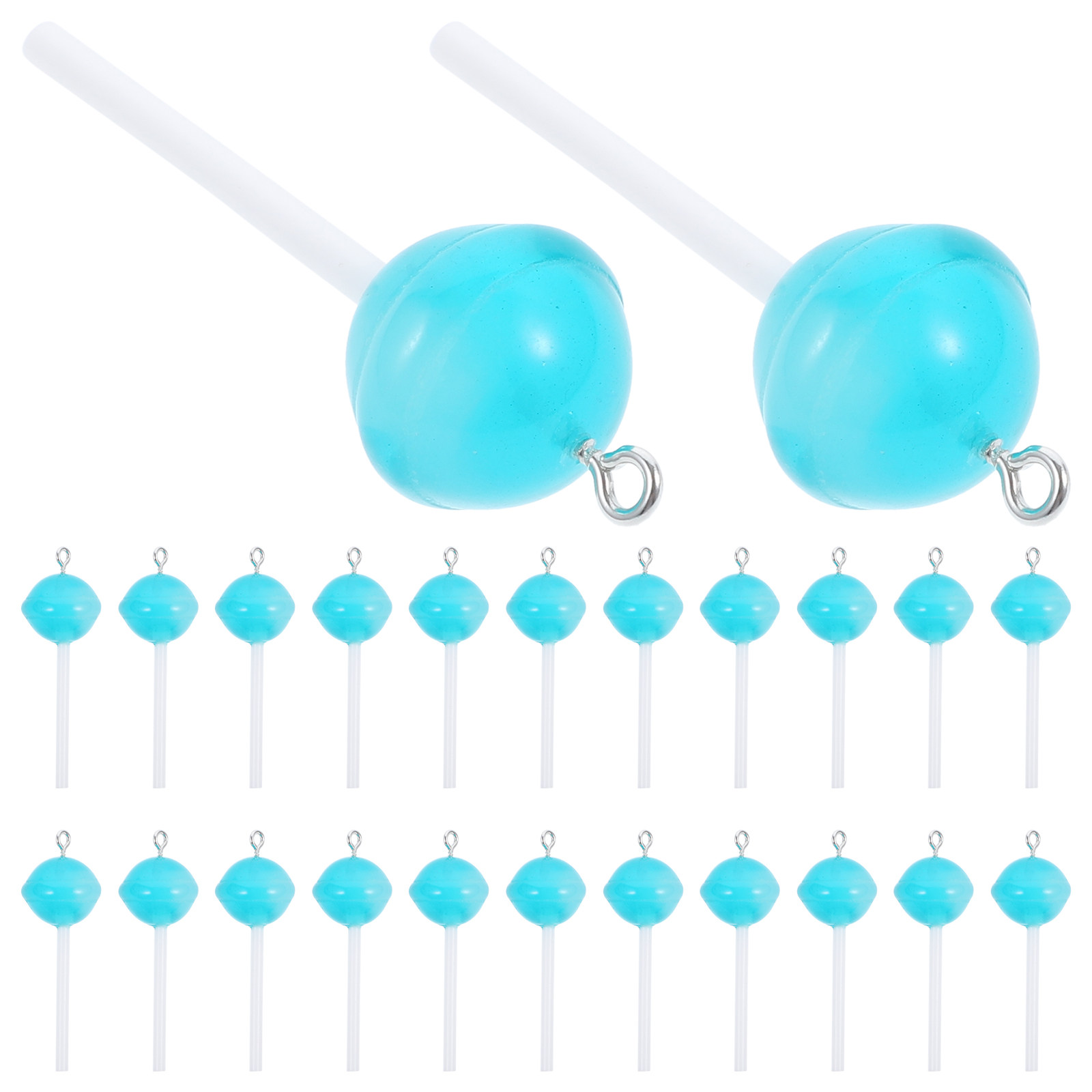 50 peças de pingentes de resin - Resin Crafts Diy avaliação e preço